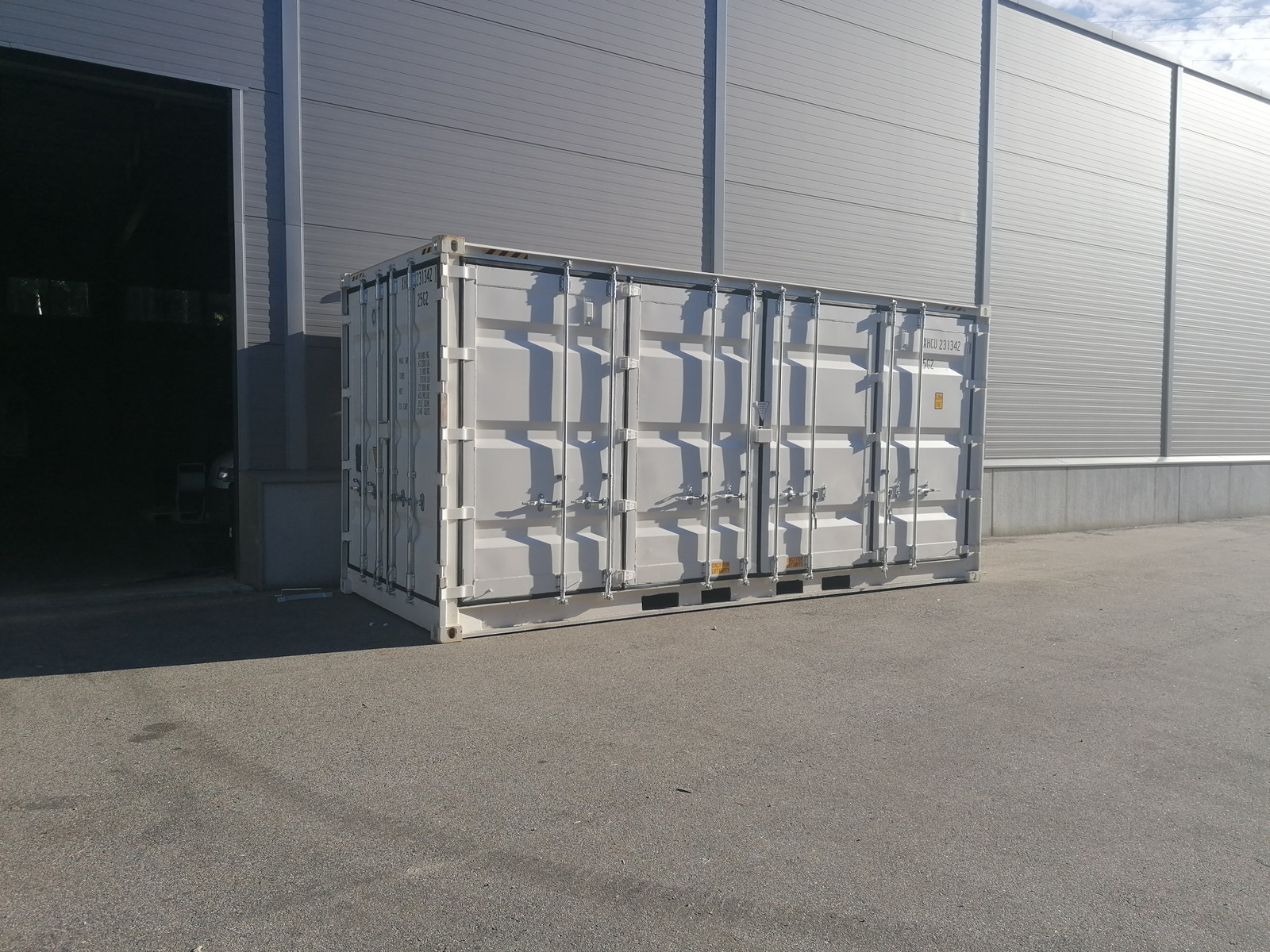 CONTAINER MARITIME 20 PIED OPEN SIDE – Image 2