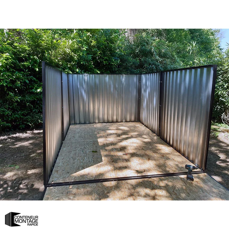 Grand Conteneur 4 X 3 M De Stockage Modèle Standard – Image 7