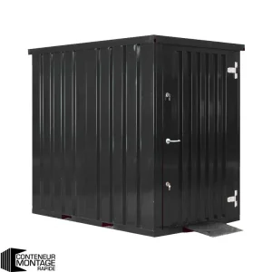 Abris De Jardins 1,5 X 2,2 Mètres – RAL 9005