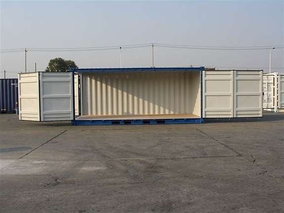 CONTAINER MARITIME 20 PIED OPEN SIDE – Image 6