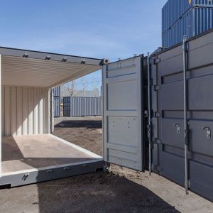 CONTAINER MARITIME 20 PIED OPEN SIDE
