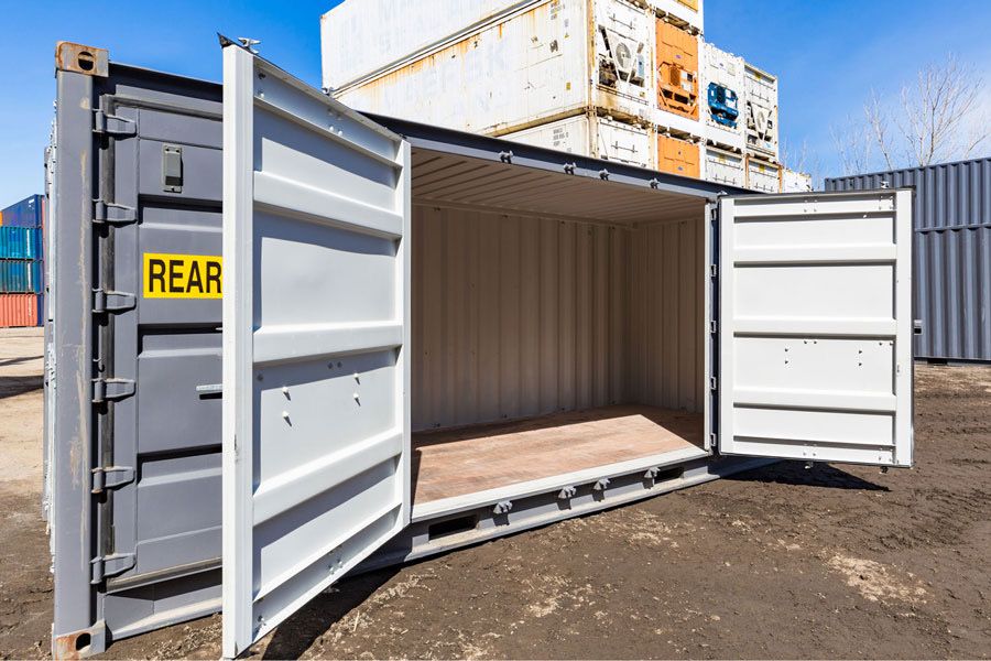 CONTAINER MARITIME 20 PIED OPEN SIDE – Image 9