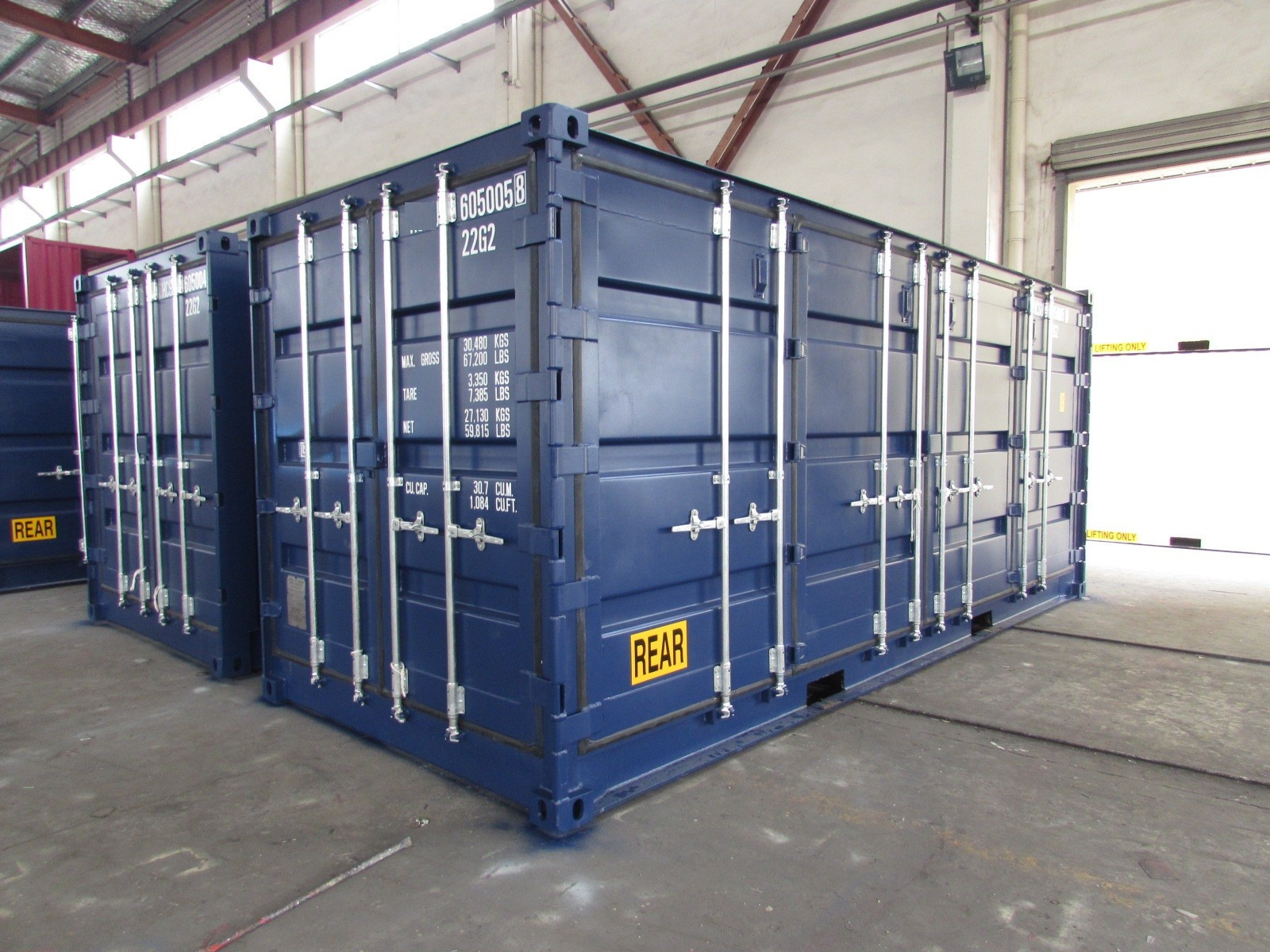 CONTAINER MARITIME 20 PIED OPEN SIDE – Image 11
