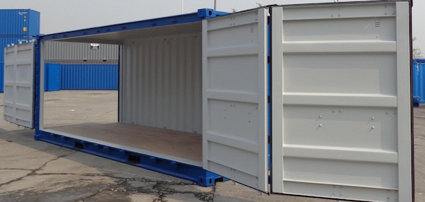 CONTAINER MARITIME 20 PIED OPEN SIDE – Image 12