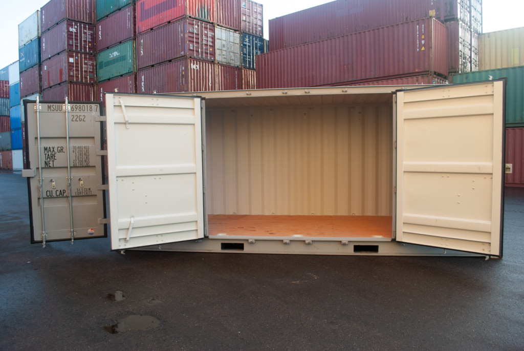 CONTAINER MARITIME 20 PIED OPEN SIDE – Image 4