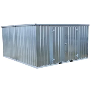 CONTENEUR 5x6m Combiné simple porte