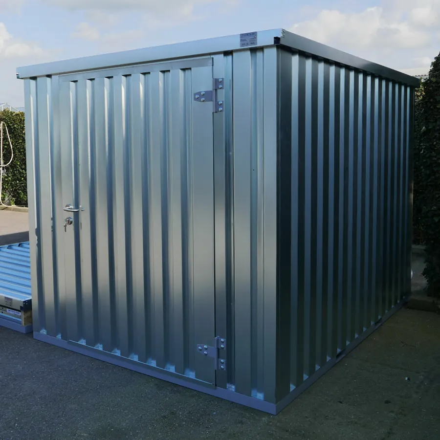 CONTENEUR Démontable 3 X 2 MÈTRES PORTE SIMPLE CÔTÉ COURT – Image 2
