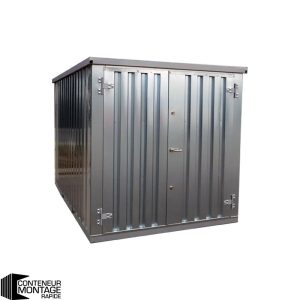 Conteneur Démontable 2 X 2 Mètres – Avec Double Porte