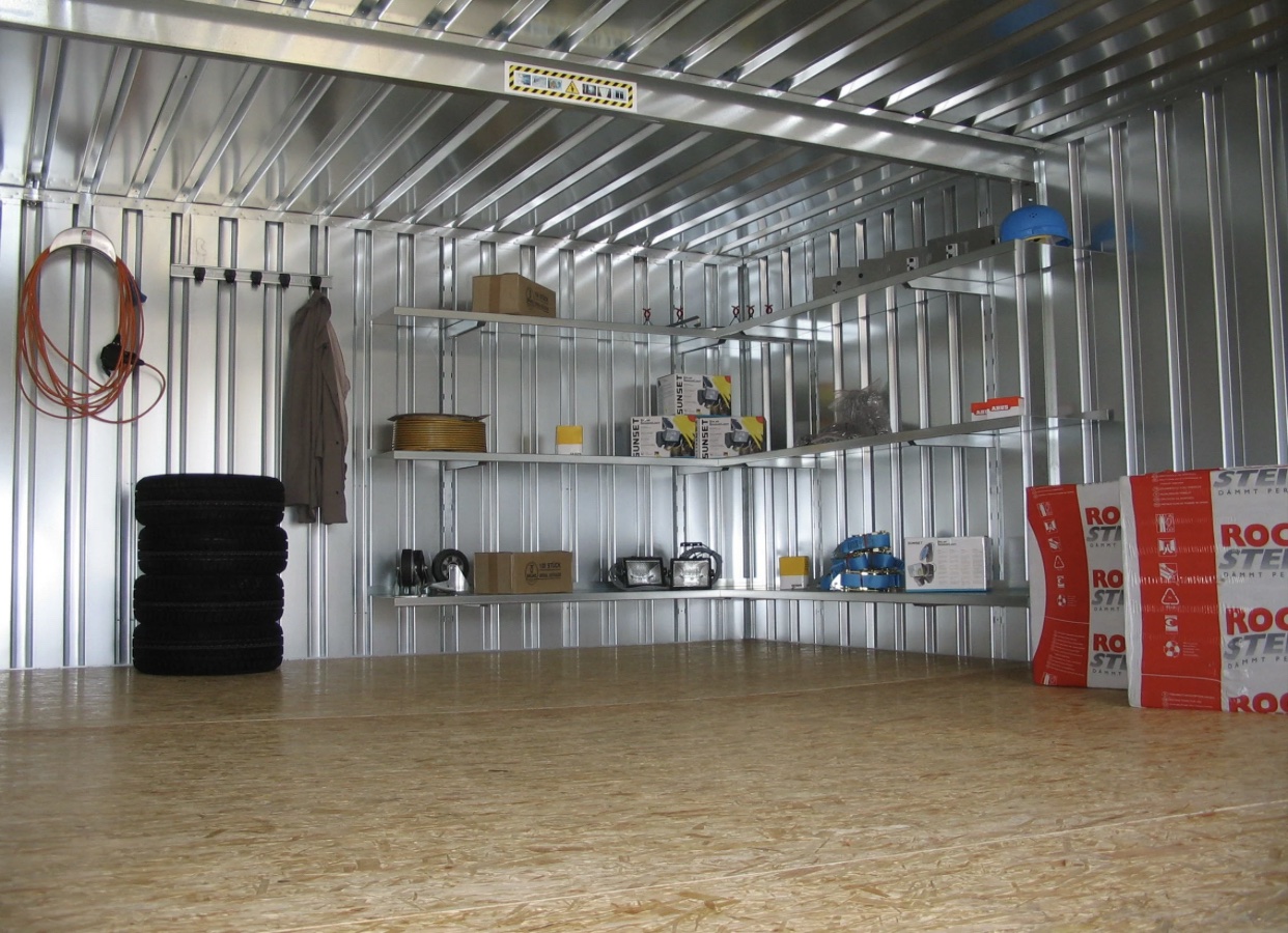 CONTENEUR 5x6m Combiné simple porte – Image 4
