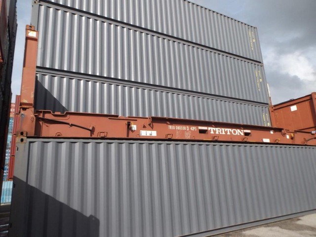 Conteneur Maritime 40 Pieds DRY d’Occasion Étanche – Cargo Worthy (29 m² / 67 m³) – Image 5